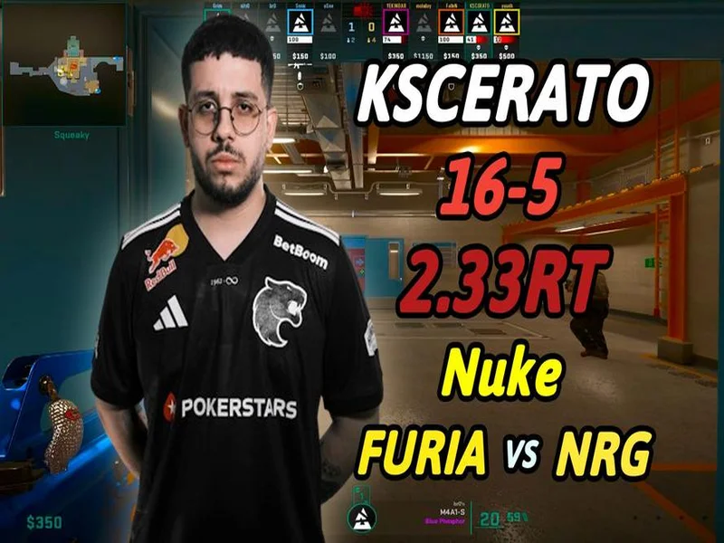 BLAST鹿特丹公开赛2026:涉险过关,FURIA 2-1 NRG